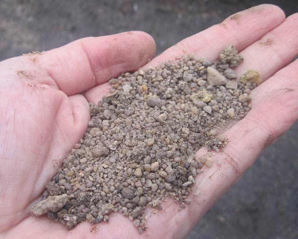 Large photo of Ercildoune sand.