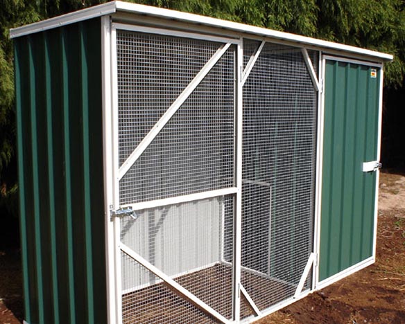 Large photo of prefabricated chicken shed 2